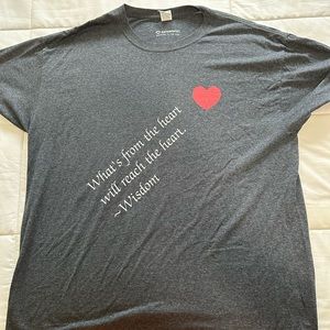 Grey Graphic Tee XL Short Sleeve